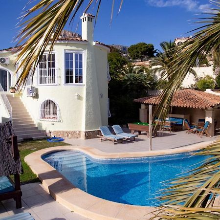 Villa Belucra,10P,Seaview,Jacuzzi,Pool Calpe Exterior photo