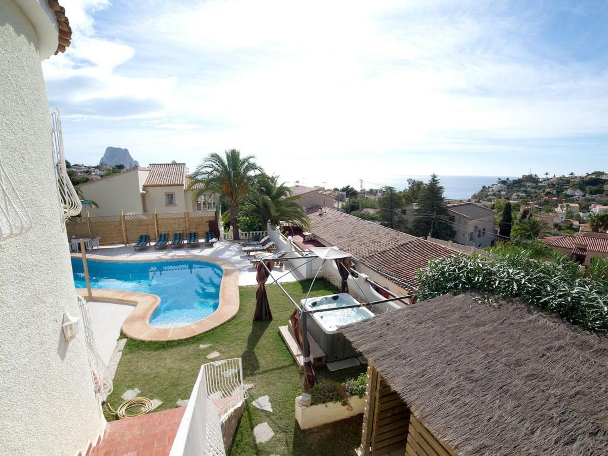Villa Belucra,10P,Seaview,Jacuzzi,Pool Calpe Exterior photo